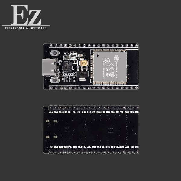 ESP32 WROOM-32 CH340 38-Pin USB-C WiFi Bluetooth Entwicklungsboard