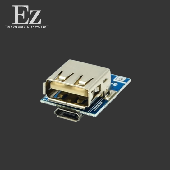 5V Step-Up Power Modul Lithium Lade- & Schutzboard USB A / Micro