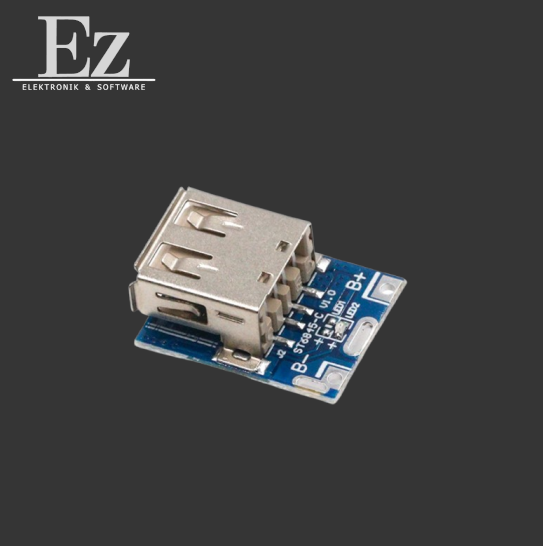 5V Step-Up Power Modul Lithium Lade- & Schutzboard USB A / Micro
