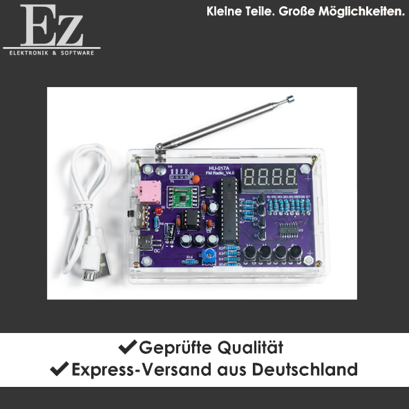 HU-017A DIY FM Radio Bausatz