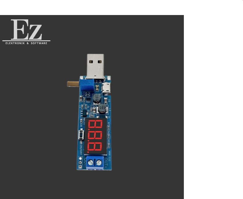USB Spannungswandler DC-DC Boost Modul StepUp 1,2V–24V