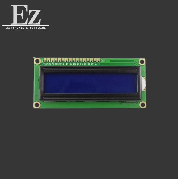 LCD1602 Display I2C IIC Adapter 16x2 Blau PCF8574 5V