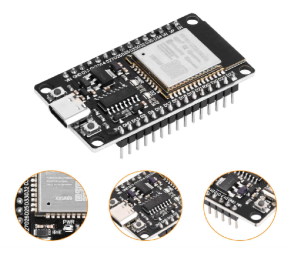 ESP32 WROOM-32 WiFi Bluetooth Entwicklungsboard CH340 30-Pin USB-C