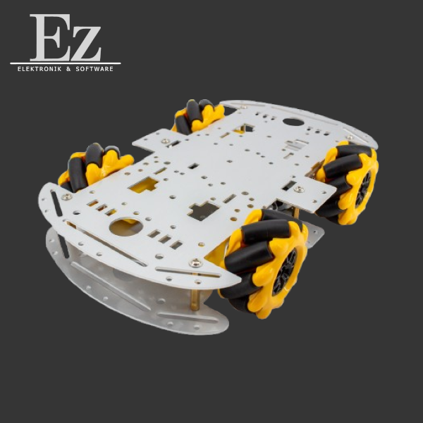 Mecanum Wheel 4WD Smart Car Aluminium Chassis