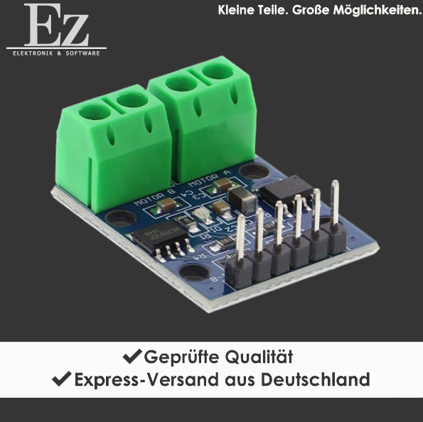 L9110S Motortreiber Modul Dual H-Brücke DC Schrittmotor
