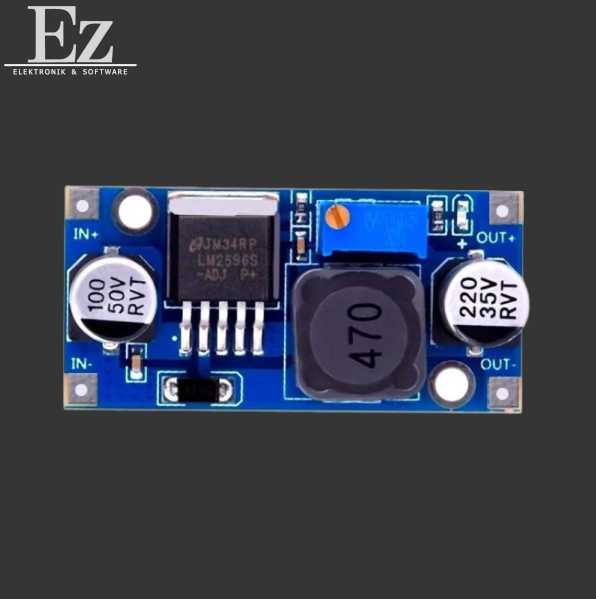 LM2596S DC-DC Step-Down Buck Converter 3A 4-40V einstellbar SMD LED