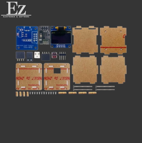 ESP8266 Mini Wetter Vorhersage Uhr Kit – WiFi Temperatur & Luftfeuchtigkeit DIY